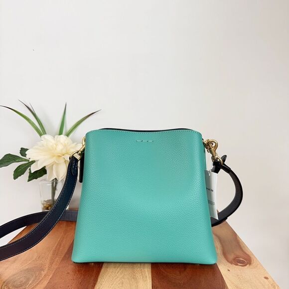 NWT Coach Willow Bucket Bag In Colorblock‎ - Picture 5 of 14